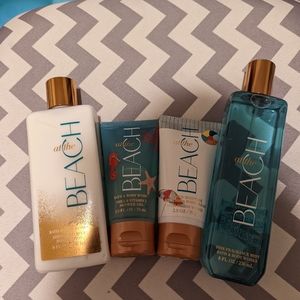 Bath and Body Works At The Beach Set